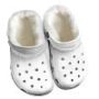 Crocs - White Fleece